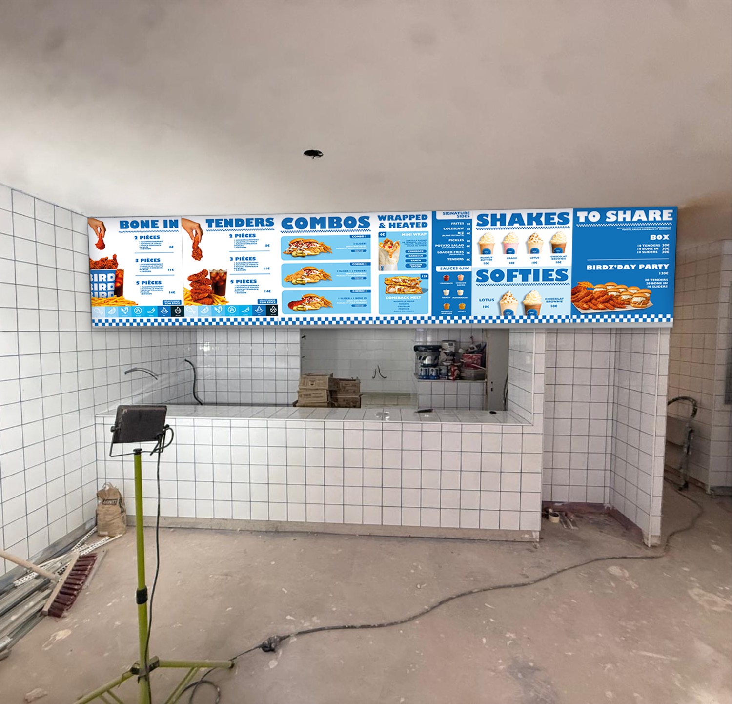 Pancartes menu