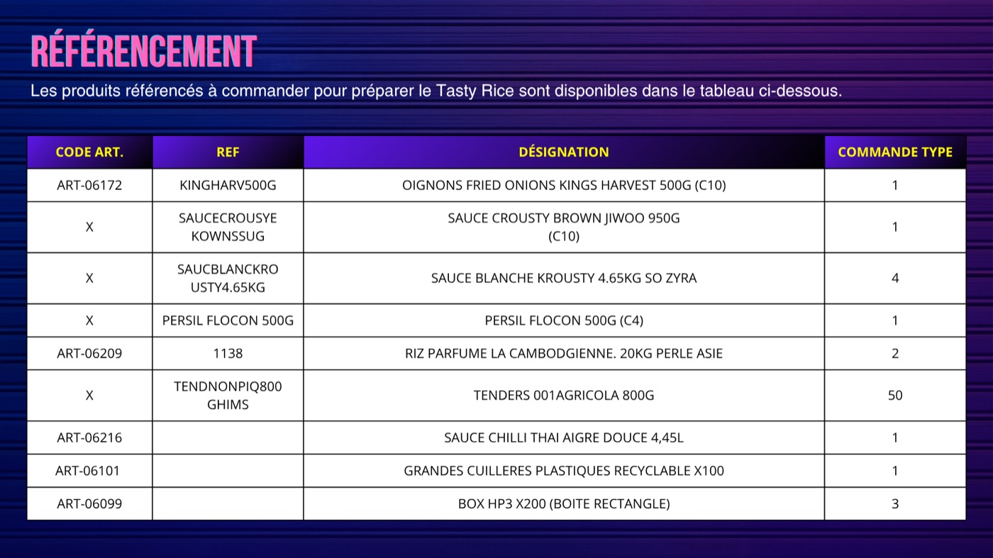 Note de lancement — 6