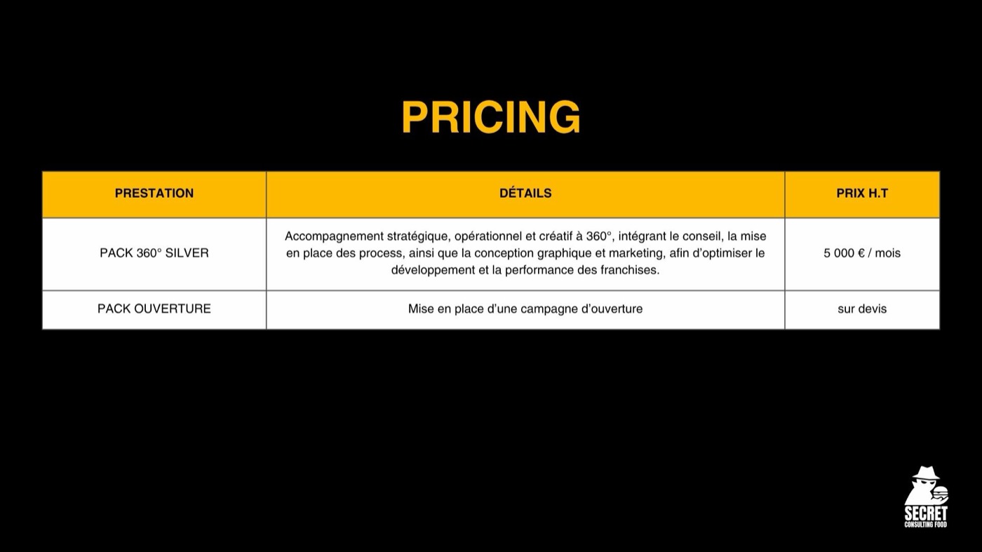 Proposition commerciale — 17
